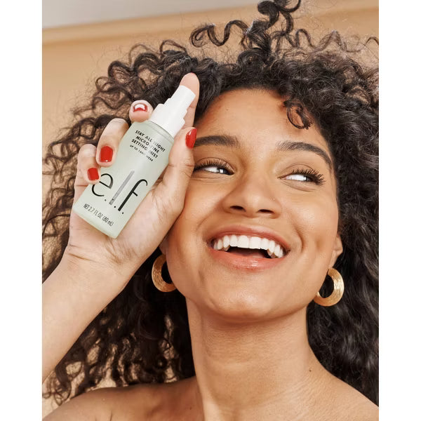 e.l.f. Stay All Night Micro-Fine Setting Mist - Light Green - 2.7 fl oz
