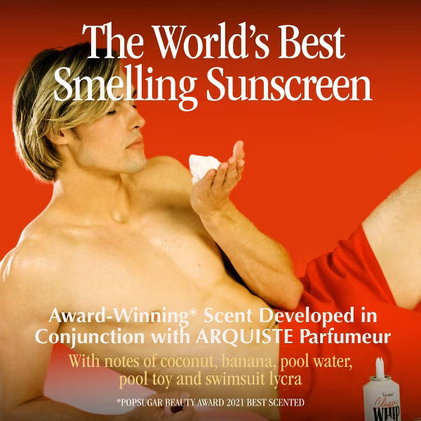 Vacation Classic Whip Sunscreen - SPF 50 - 4oz: Whole Body Application, Foam Form, Unscented