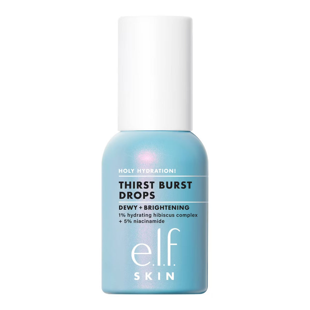 e.l.f. SKIN Holy Hydration! Thirst Burst Moisturizer Drops - 1 fl oz: Paraben-Free, Vegan, Normal Skin, Liquid