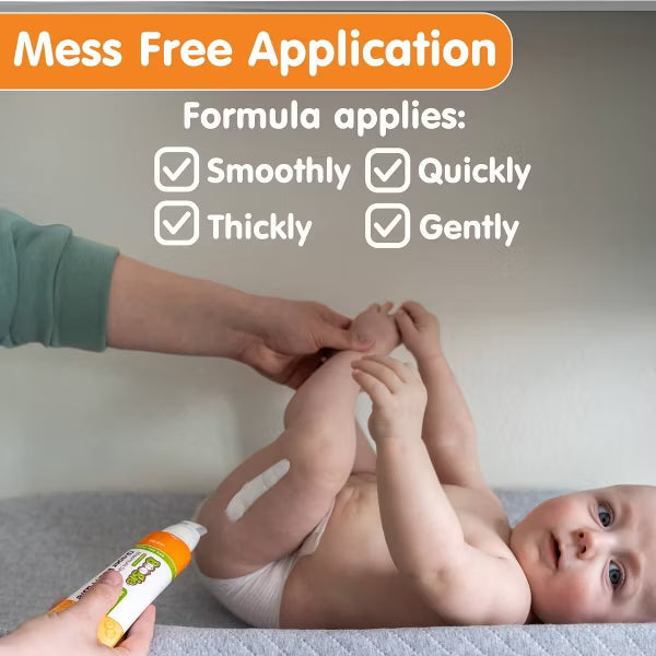 Boogie No Touch Maximum Strength Diaper Rash Cream with Spatula Applicator in Tube - 4oz