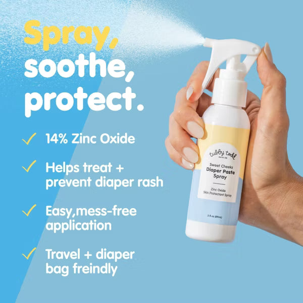 Tubby Todd Diaper Spray 3 fl oz