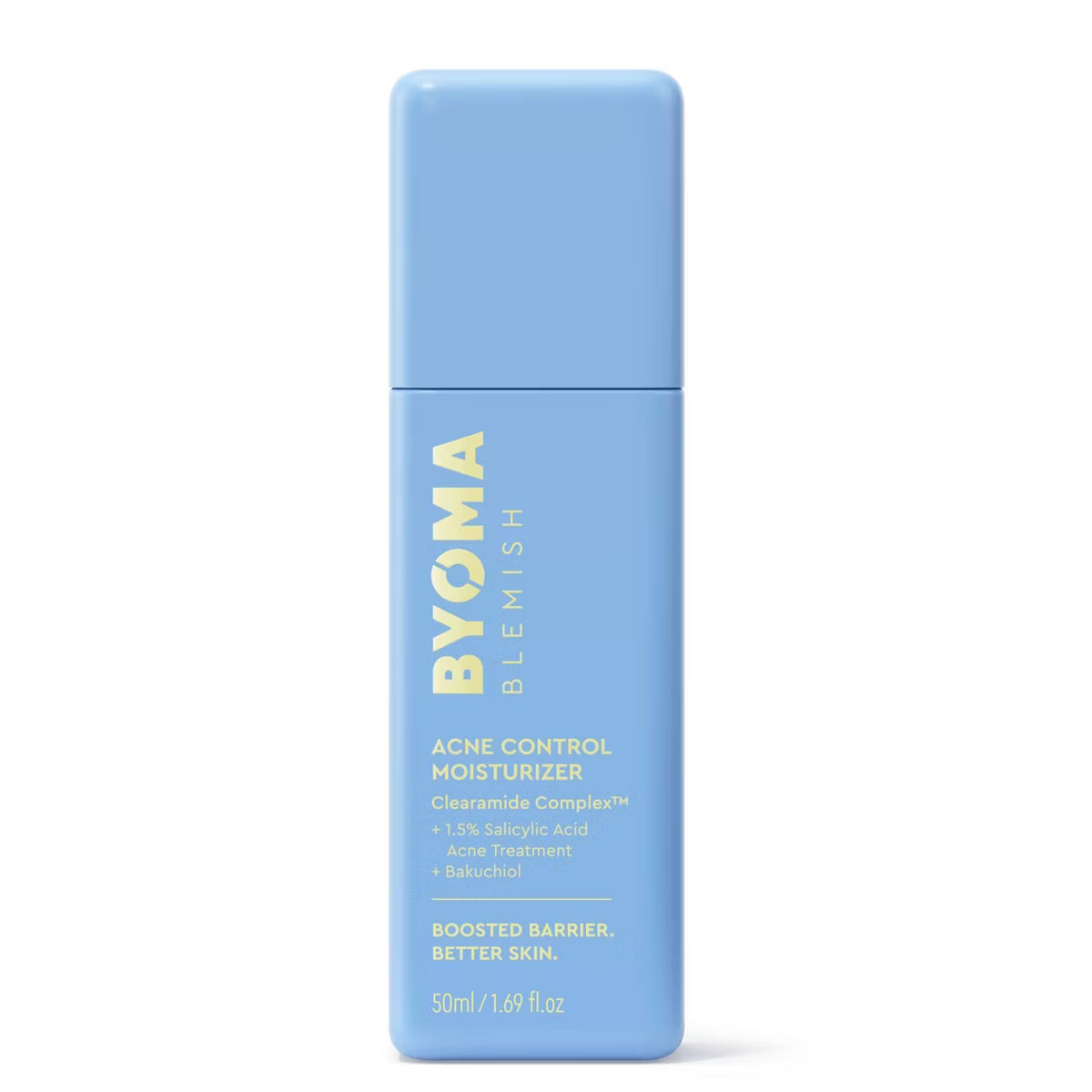 BYOMA Blemish Acne Control Moisturizer - 1.69 fl oz: Paraben-Free, Face Application, Fresh Scent