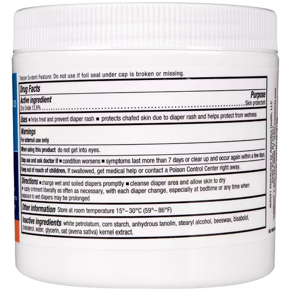 Triple Paste Diaper Rash Cream, Hypoallergenic Medicated Ointment for Babies, Overnight and Daily Protection - 10oz