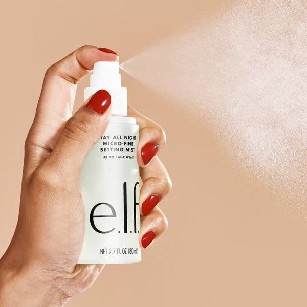 e.l.f. Stay All Night Micro-Fine Setting Mist - Light Green - 2.7 fl oz