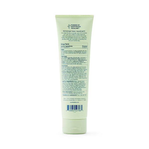 Pipette Mineral Sunscreen Lotion Broad Spectrum - SPF 50 - 3 fl oz: Hypoallergenic, Paraben-Free, Vegan, Whole Body