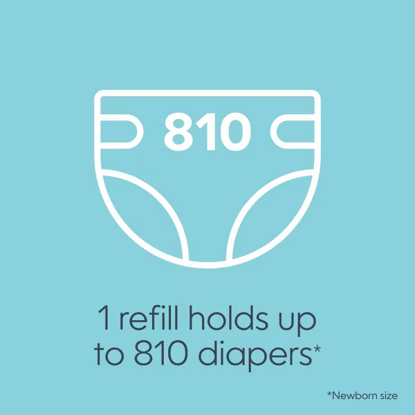 Diaper Genie Jumbo Square Disposal Bag Refill - 810ct