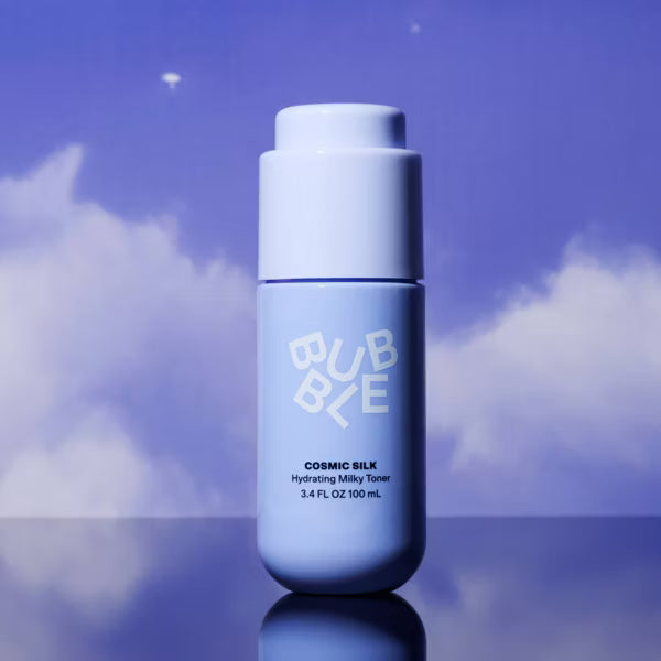 Bubble Skincare Cosmic Silk Hydrating Milky Toner - 3.4 fl oz: Tone Correction, Vegan, Facial Treatment, For Normal Skin