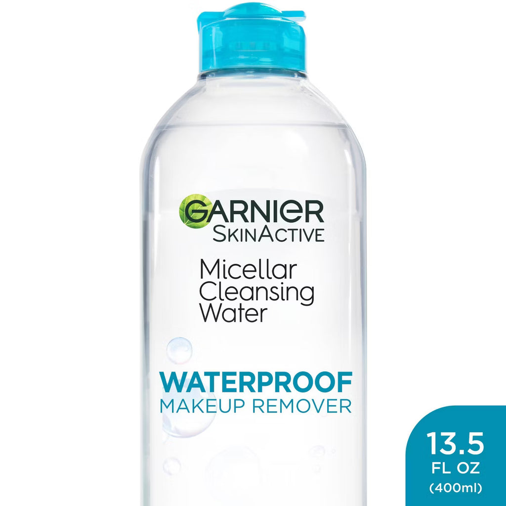 Garnier Waterproof Makeup Remover Micellar Water and Facial Cleanser - 13.5 fl oz