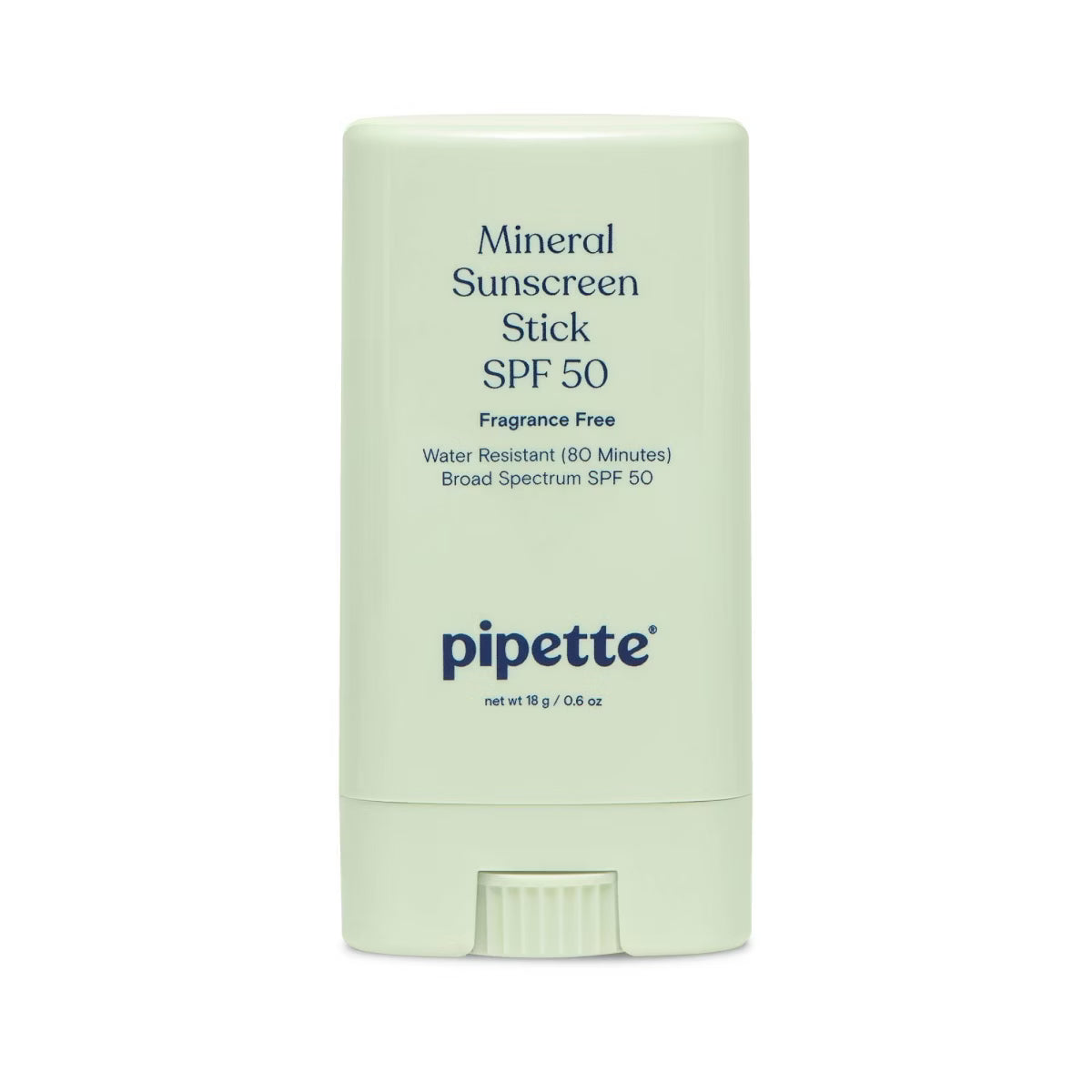 Pipette Mineral Sunscreen Stick SPF 50 - 0.6oz: Paraben-Free, Sulfate-Free, Hypoallergenic, Zinc Oxide