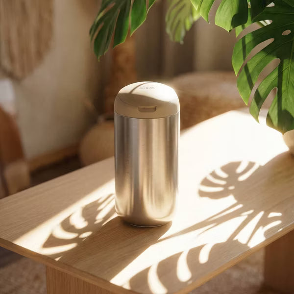 Biom Refillable Plant-Based Wipes Dispenser - Brushed Stainless
